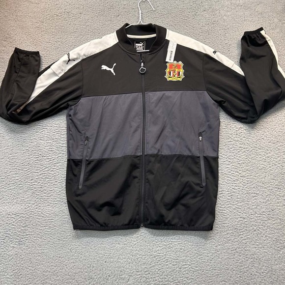 Javanon FC Jacket Mens Basic Size Large Puma Soccer Football Club Warm Up - Picture 1 of 8